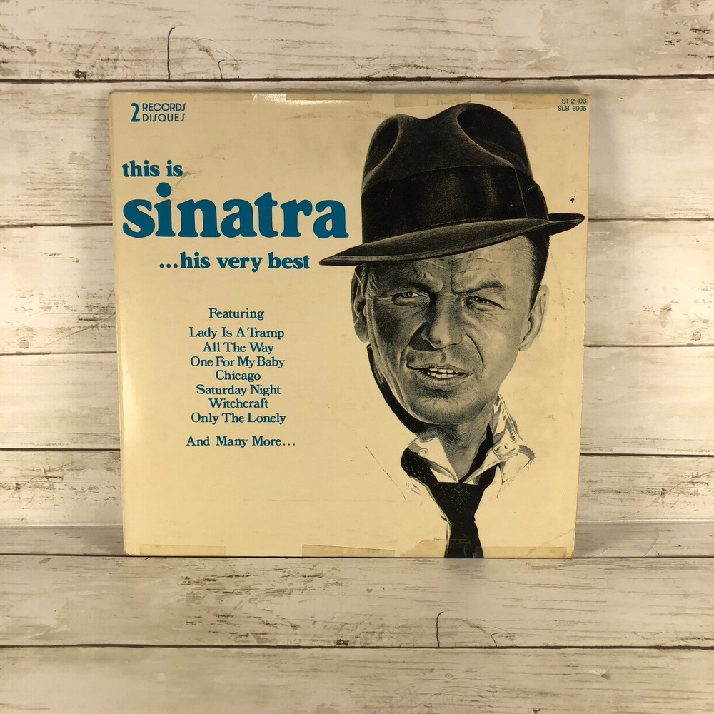 Frank Sinatra This Is Sinatra His Very Best 2 LP Vinyl Record Capitol SLB 6995